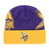 Kids Minnesota Vikings Mass Twice Purple NFL Hat