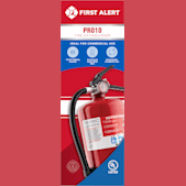 First Alert PRO 10 Rechargeable Commercial Fire Extinguisher