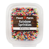 Fleet Farm 6 oz Rainbow Sprinkles