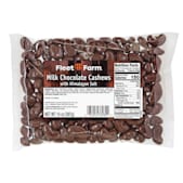 Fleet Farm 14 oz Milk Chocolate Cashews w/ Himalayan Salt