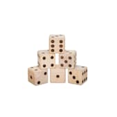 Triumph Big Roller Oversized Wooden Lawn Dice Game