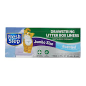 Fresh Step Scented Drawstring Litter Box Liners - 7 Ct