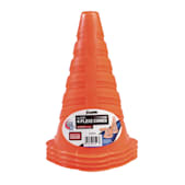 Franklin 9 in Orange Flexible Soccer Cones - 4 Pk