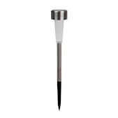 FUSION Solar Stainless Steel Color Change LED Stake Lights - 3 Pk