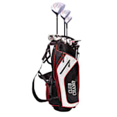 Designed to Play Men's Black/Red DTP2 Right Hand 12-pc Golf Club Set