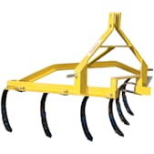 King Kutter 1 Row Yellow C-Tine Cultivator