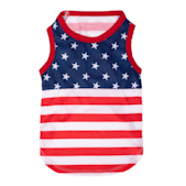 Blue Stars & Stripes Tank for Dogs