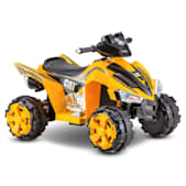  Kid Trax Yellow CAT Power ATV 6V Ride-On