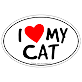 I Heart My Cat Magnet