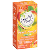 Crystal Light On The Go Peach Mango Green Tea Powdered Drink Mix - 10 pk