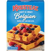 KRUSTEAZ 28 oz Light & Crispy Belgian Waffle Mix