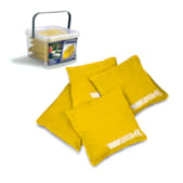 Wild Sports Yellow XL Cornhole Bean Bags - 4 Pk