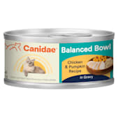 Canidae Balanced Bowl Chicken & Pumpkin Recipe Cat Wet