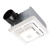 Broan 80 CFM Bluetooth Speaker Bath Exhaust Ventilation Fan w/ LED Light