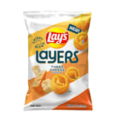 Lay's Layers Three Cheese Flavored Potato Snacks