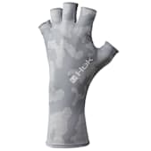Huk Men's Pursuit Overcast Grey Sun Gloves