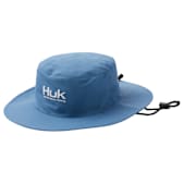 Huk Men's Solid Titanium Blue Boonie