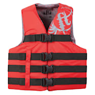FULL THROTTLE Adult 2X-Large/4X-Large Red Nylon Sports Vest