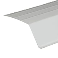 Amerimax 10 ft. Roof Gutter Apron - White
