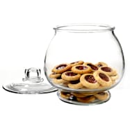Anchor Hocking Large 1 gal Cookie Jar w/ Glass Lid