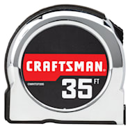 CRAFTSMAN 35 ft Chrome Classic Tape Measure