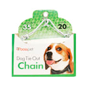 Bosspet 2.5mm x 20 ft Medium Dog Swivel Snap Twist Chain Tie-Out