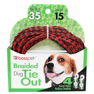 15 ft Braided Poly Rope Tie-Out for Dogs