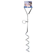 18 in Spiral Tie-Out Stake