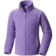 Columbia Kids' Benton Springs Grape Gum/Purple Full Zip Fleece Jacket