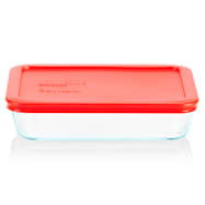 Pyrex 3-Cup Rectangular Storage Dish With Lid