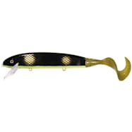 Musky Mania 9 in. Squirrely Jake - Black Perch