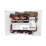 Fleet Farm 16 oz Dark Chocolate Caramels w/ Sea Salt