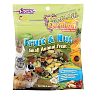 Brown's 8 oz Tropical Carnival Natural Fruit & Nut Small Animal Treats