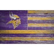 Fan Creations Minnesota Vikings Distressed Flag