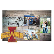 Fan Creations Iowa State Cyclones 3-Clip Photo Frame