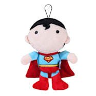 Warner Brothers DC Comics 6 in Superman Figure Mini Plush Dog Toy
