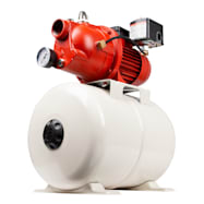Red Lion 1/2 HP 115/230V Cast Iron Shallow Well Jet Pump w/ 5.8 gal Tank Combination System