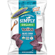 Simply Tostitos Blue Corn Tortilla Chips