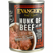 Evanger's Hand Packed Hunk of Beef Au Jus Wet Dog Food