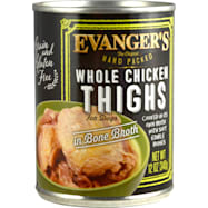 Evanger's Hand Packed Whole Chicken Thighs Wet Dog Food