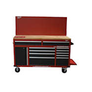 61 in High Capacity 11-Drawer Mobile Workbench