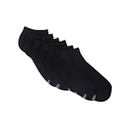 Hanes Ladies' Black Lightweight ComfortSoft Low Cut Socks - 4 Pk