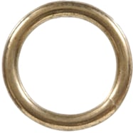 Hillman Solid Brass Welded Ring