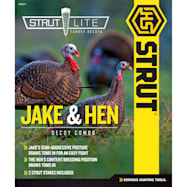 HS Strut Strut Lite Jake & Hen Turkey Decoy Combo