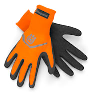 HUS Xtreme Grip Orange Work Gloves - Large