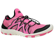 RocSoc Ladies' Pink/Black Bungee Lace Water Shoes