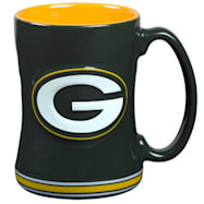  Green Bay Packers 14 oz Sculpted Relief Mug