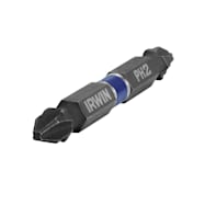 IRWIN #2 2-1/2 in Phillips Impact Double-Ended Bit Set - 2 Pc
