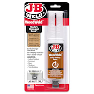 J-B Weld 25 ml Tan WoodWeld Quick-Setting Epoxy Syringe