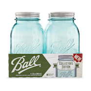 Ball 32 oz Aqua Vintage Regular Mouth Quart Jars - 4 pk